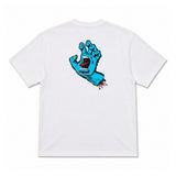Santa Cruz Screaming Hand Chest T-Shirt White